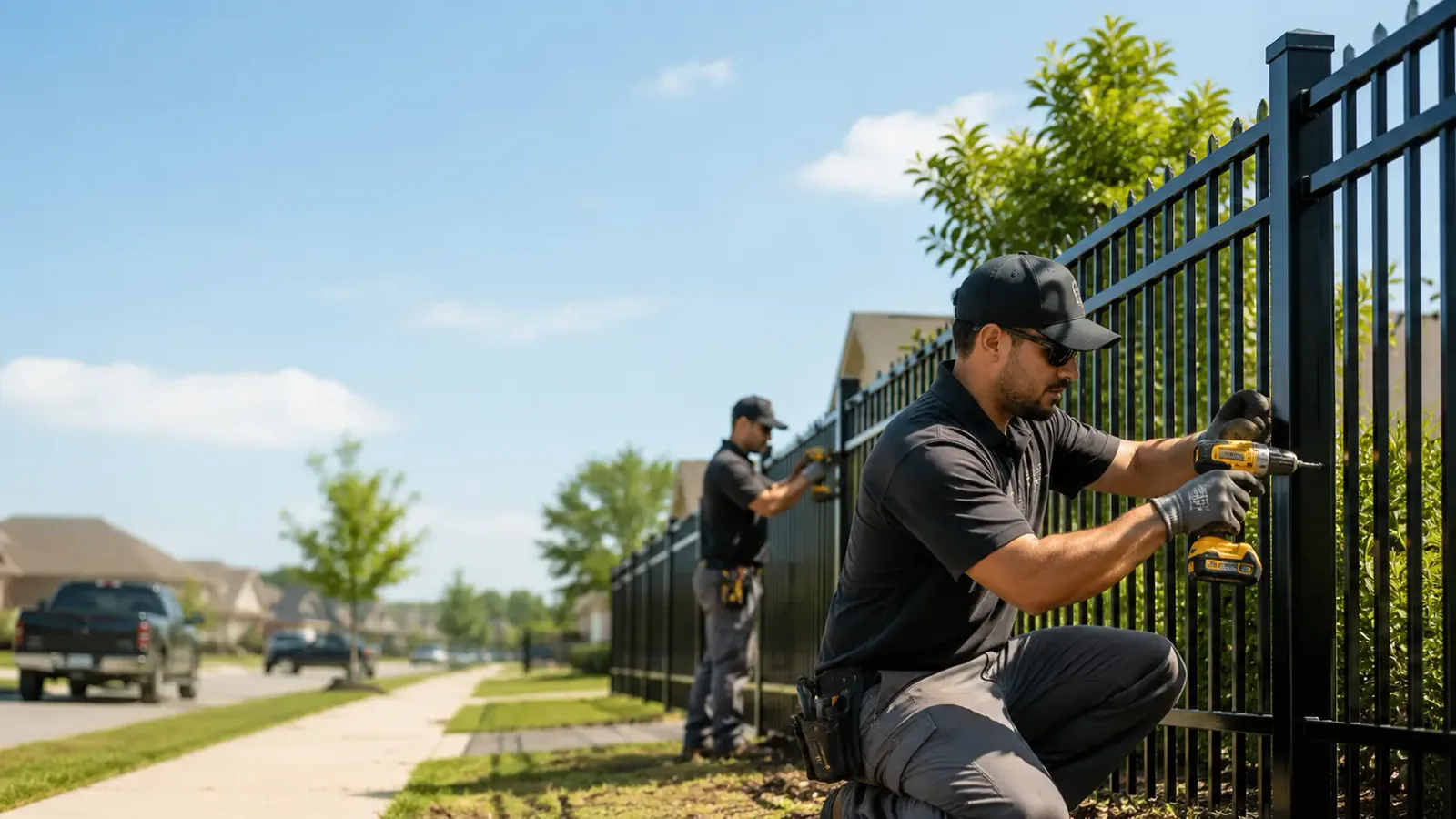 Metal Fence Installation in Grandville, MI